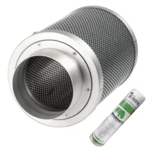 Aktivkohlefilter 125mm x 300mm Rhino Hobby 350 125mm Flansch 300 - 425 m³/h