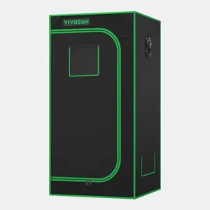 Growzelt Vivosun 60x60x120cm S224, für 1-2 Pflanzen